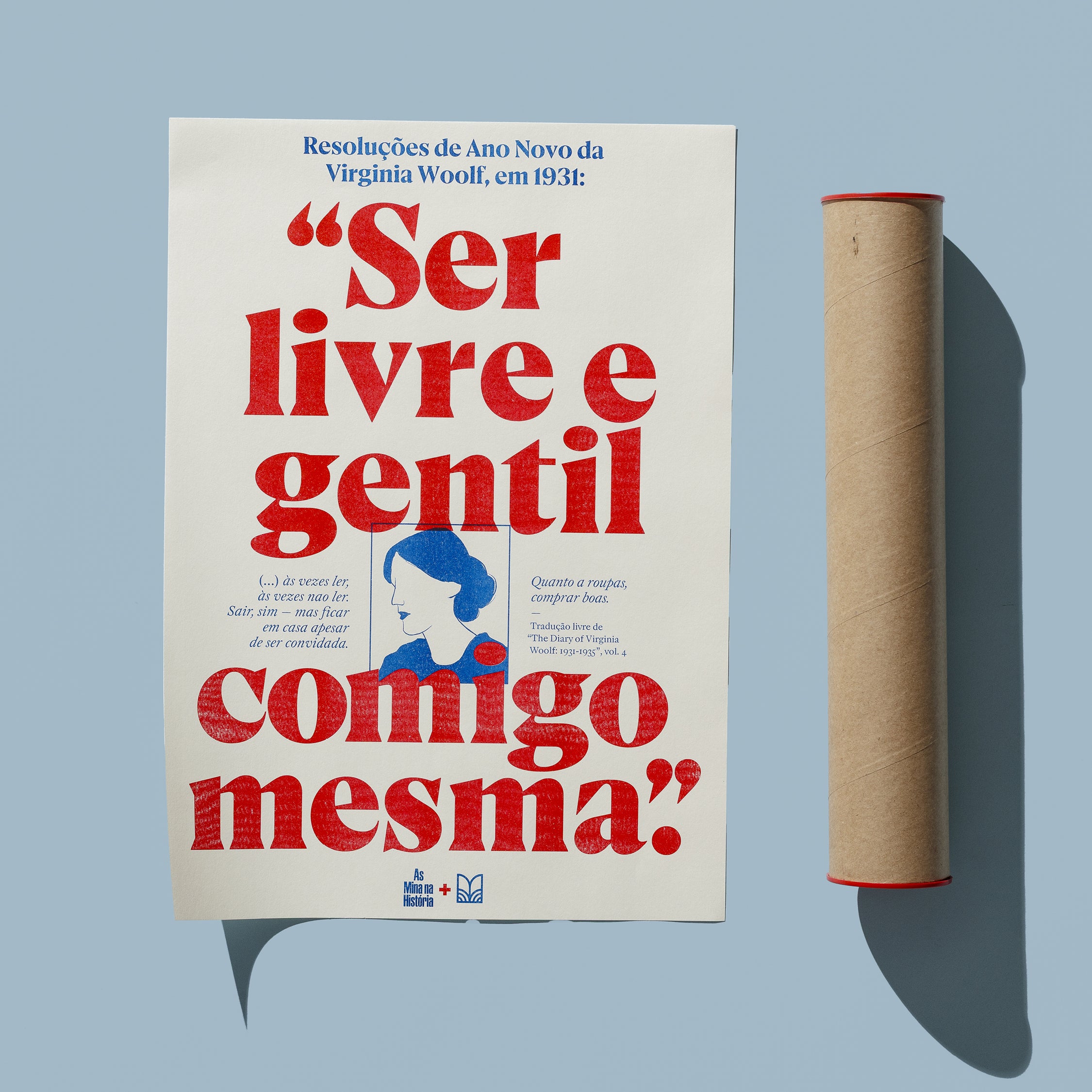 Cartaz Resoluções Virginia Woolf