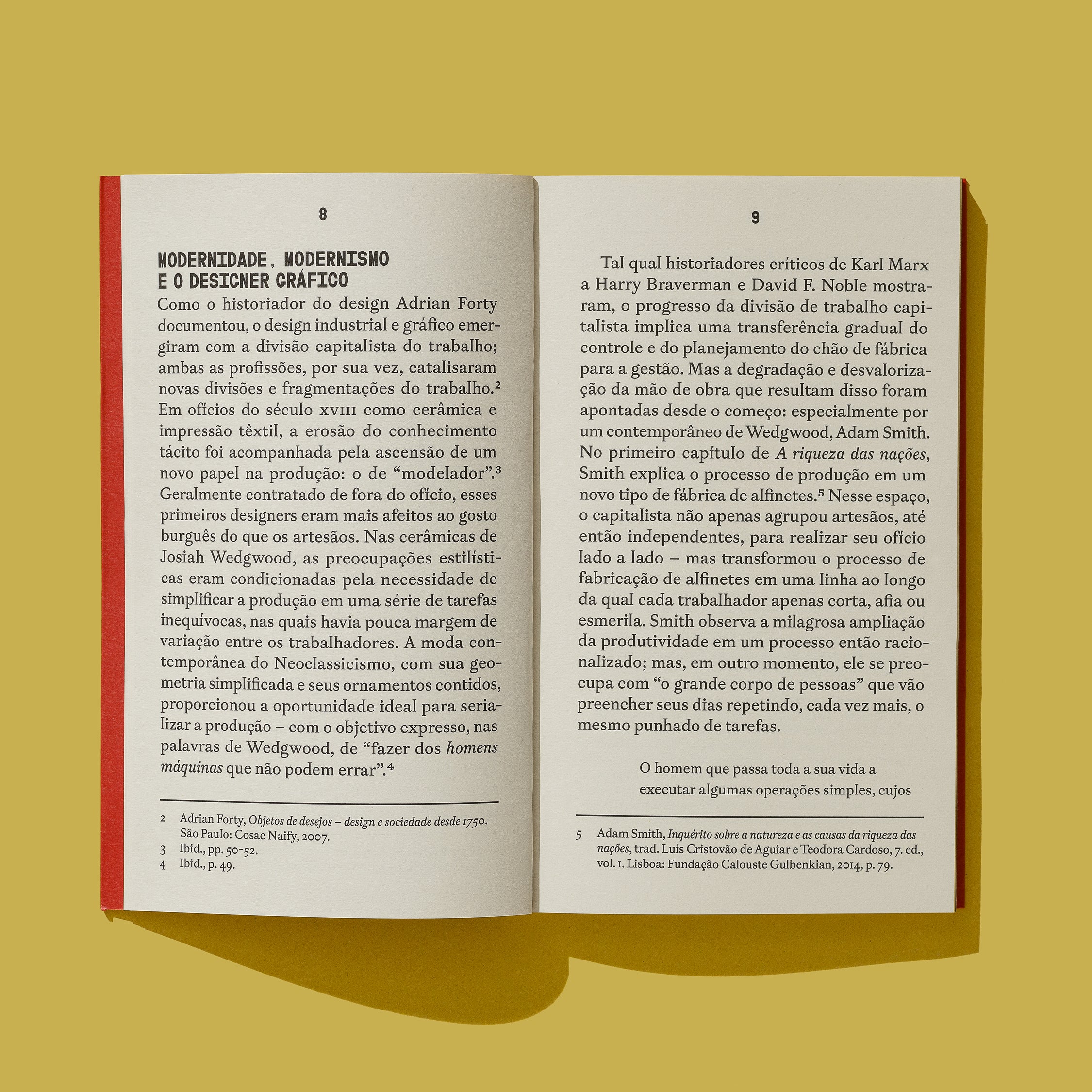 Automação e autonomia: dois ensaios sobre design